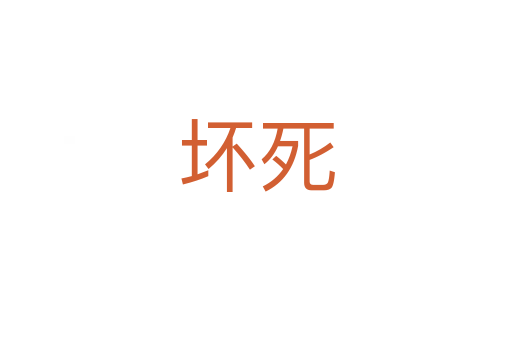 坏   