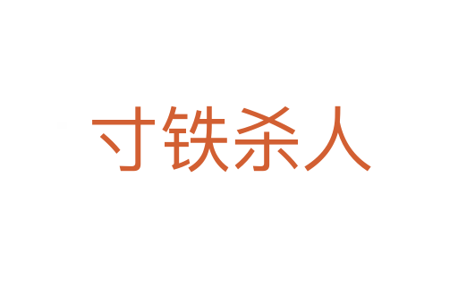 寸铁   人